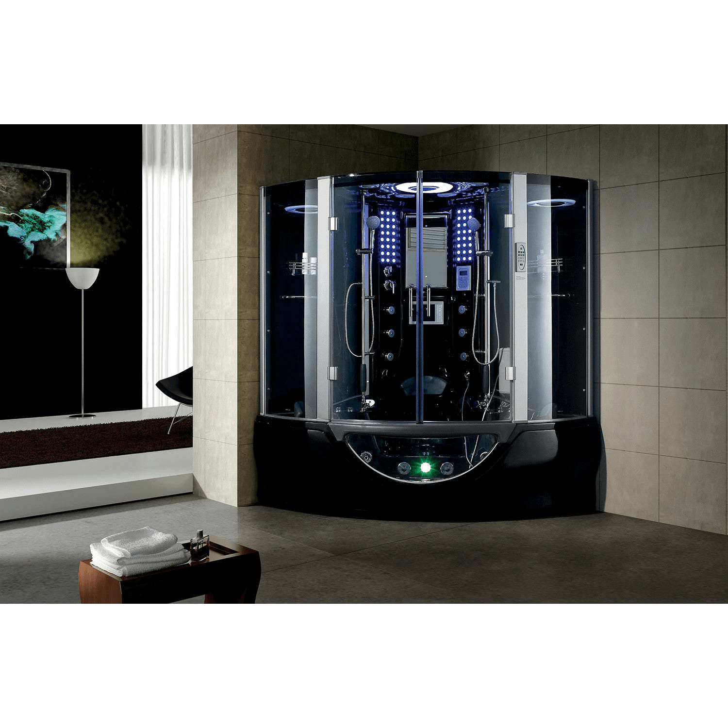 Maya Bath Valencia Steam Shower, view 2, RecovAthlete