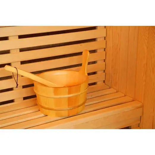 Sunray Baldwin 2 Person Traditional Sauna hl200sn, view 3, RecovAthlete