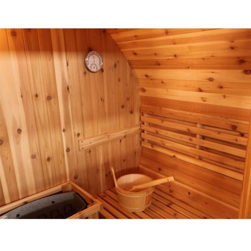 Sunray Traditional Saunas Sunray Solace 2 Person Barrel Sauna