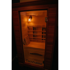 TheraSauna 1 Person Far Infrared Sauna - TS4945WMMahagonyTheraSaunasaunasRecovAthlete