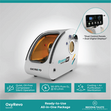 OxyRevo Space60 1.5 to 2.0ATA Hard Sitting Hyperbaric Chamber