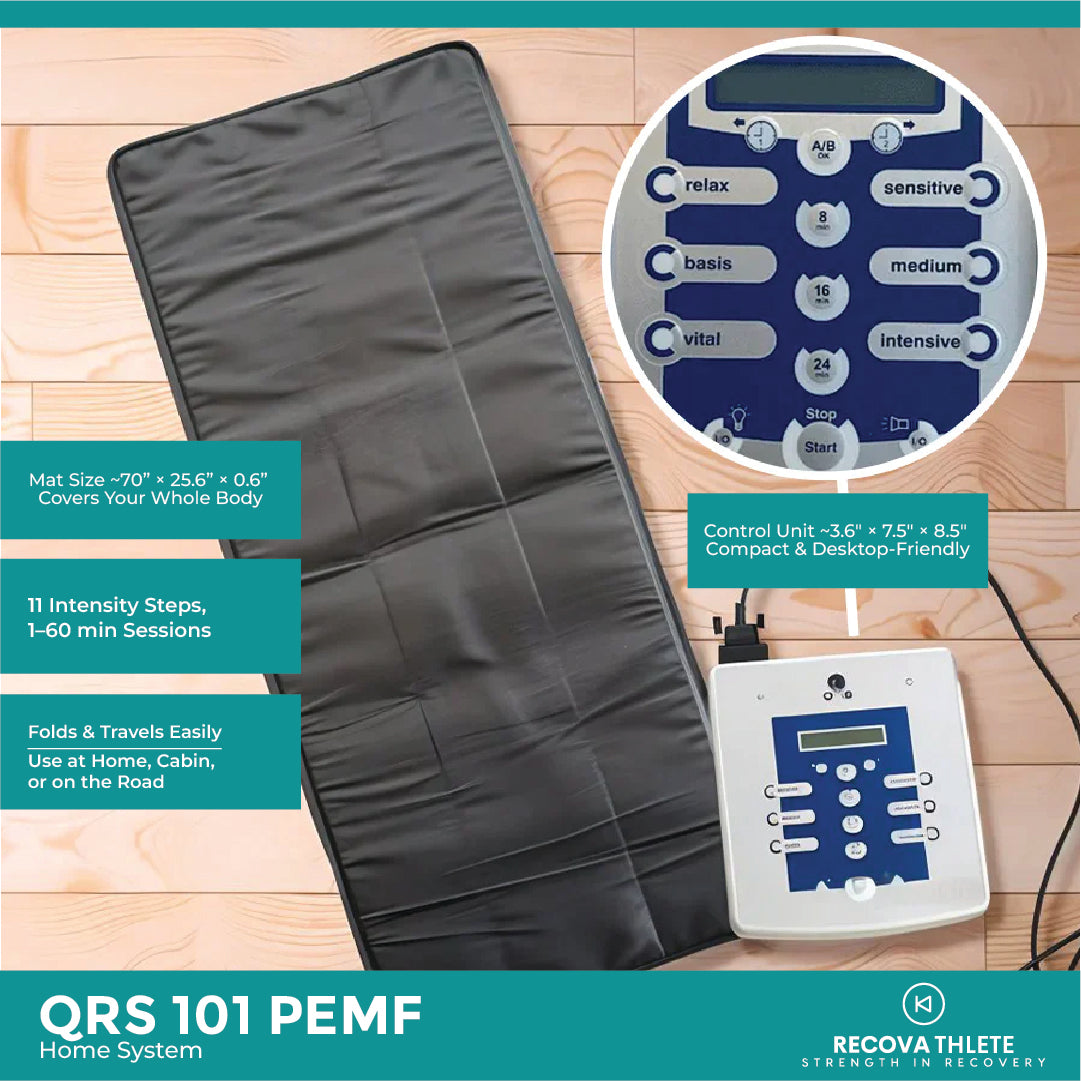 QRS 101 PEMF Home System, view 6, RecovAthlete