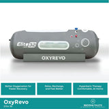 OxyRevo Elite 36 1.4 ATA Portable Lying Hyperbaric Chamber, view 4, RecovAthlete