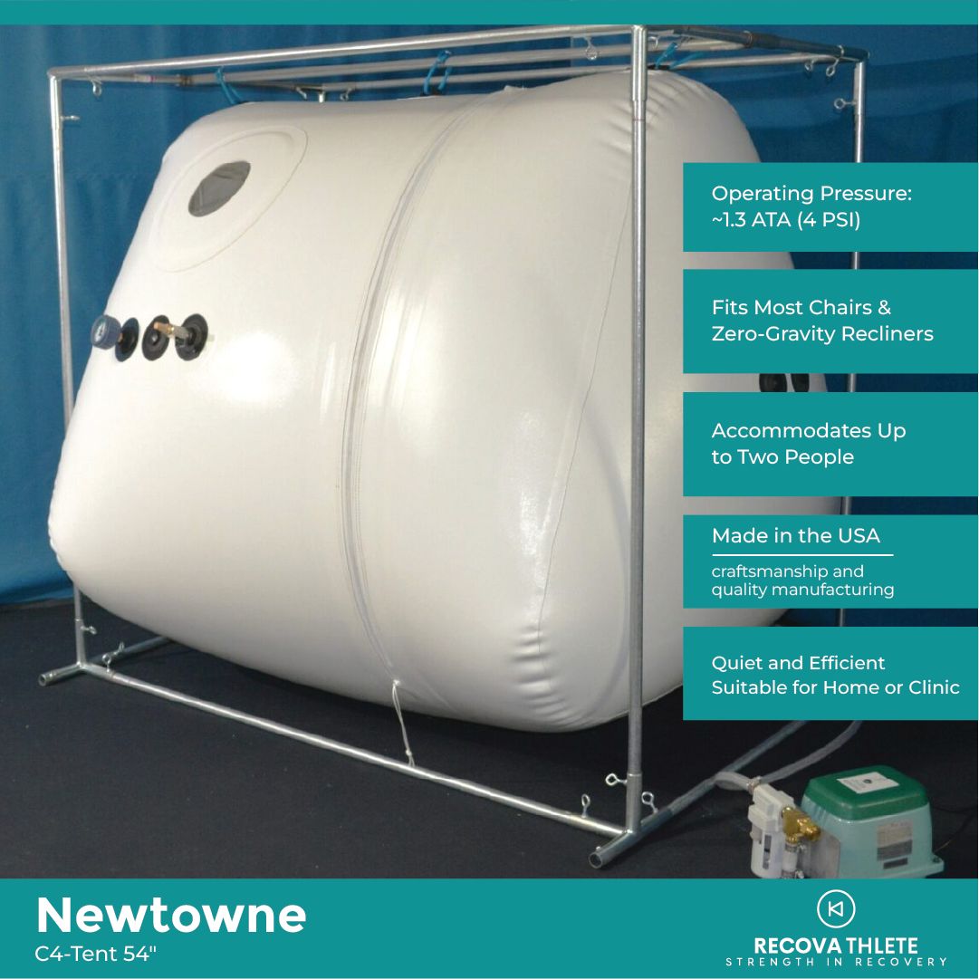 Newtowne C4-Tent 54″ Hyperbaric Chamber – Sit or Recline, view 6, RecovAthlete