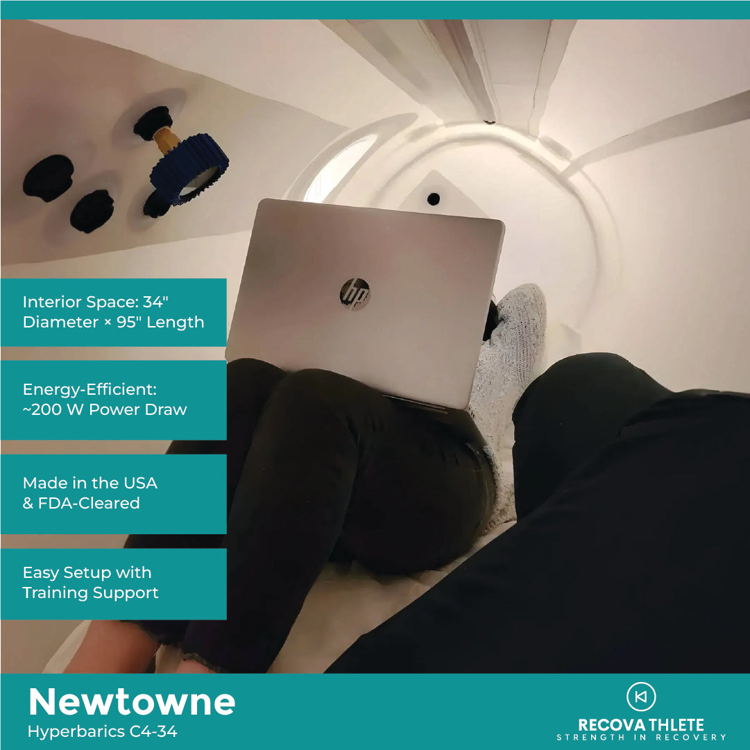 Newtowne Hyperbarics C4-34 Hyperbaric Chamber, view 6, RecovAthlete