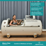 Macy-Pan HP2202 2.0 ATA Hard Shell Hyperbaric Chamber, view 5, RecovAthlete