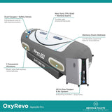 OxyRevo Apex36 1.5 ATA Portable Lying Hyperbaric Chamber, view 5, RecovAthlete
