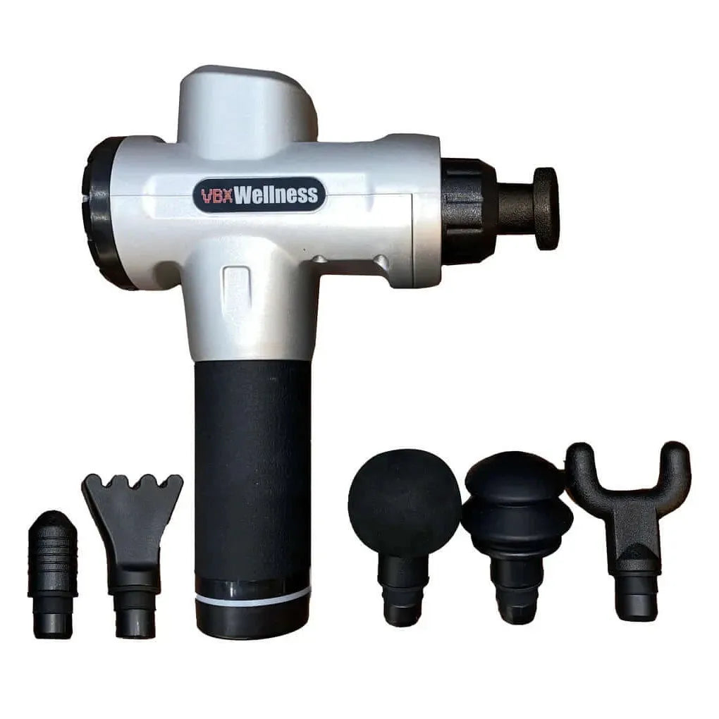 VBX Medical Grade 6 Piece Massage Gun with interchangeable massage 