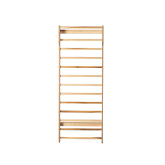 Wood Swedish Ladder Stall Bar for PSSE Therapy; Oval Rungs - PSSE Bars 1PoplarBeyond BalanceFitness and Physical Therapy EquipmentRecovAthlete