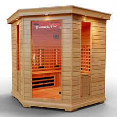 Medical 7 Plus Full Spectrum Infrared Sauna-Medical Breakthrough Sauna| 6 Person