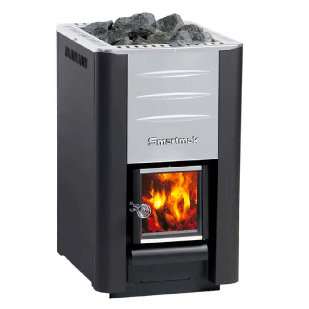 Scandia Electric Barrel Sauna with Canopy 8 Person Sauna, view 7, RecovAthlete