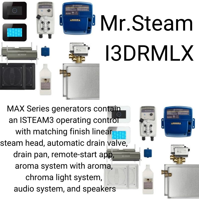 Mr. Steam MS MAX Series 20KW Steam Shower Generator, view 12, RecovAthlete