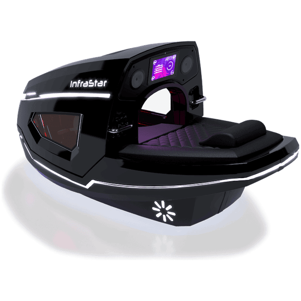 Vacuactivus InfraStar Infrared Vaccum Bike, view 2, RecovAthlete