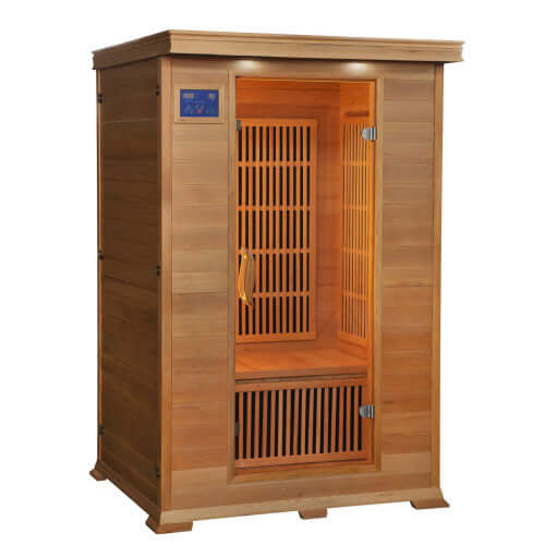 Sunray Evansport 2 Person Hemlock Sauna HL200C, view 2, RecovAthlete