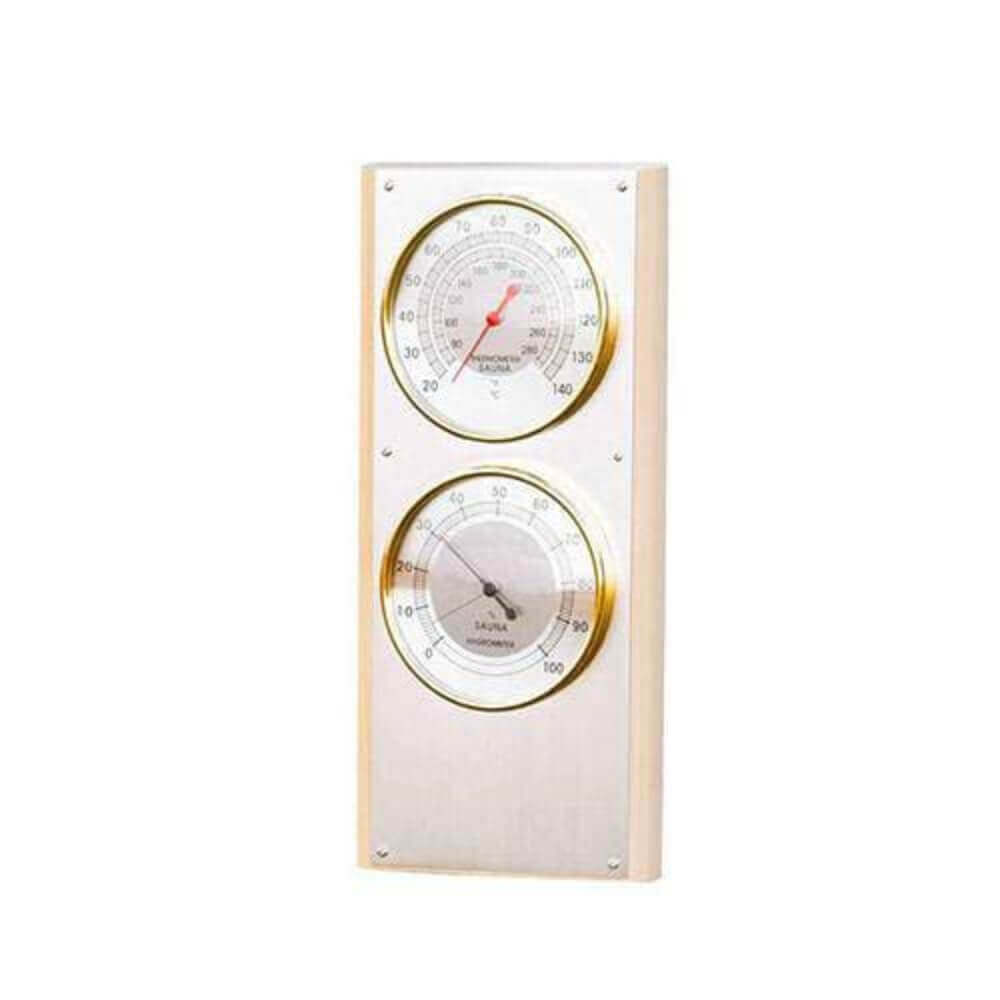 Scandia Wooden Thermometer-Hygrometer