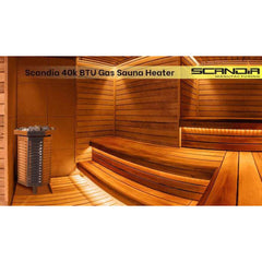 Scandia 80K BTU Propane Gas Sauna Heater