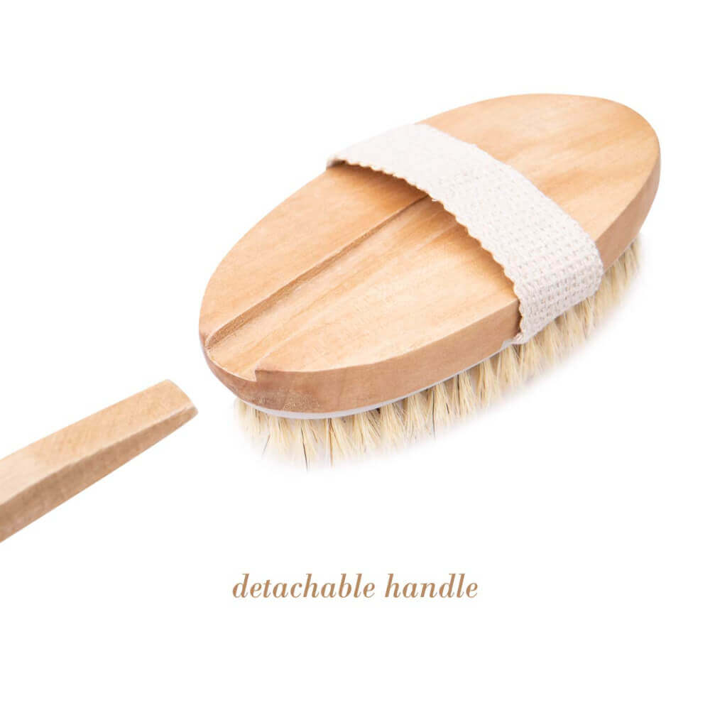 Scandia 16" Wooden Sauna Brush, view 2, RecovAthlete