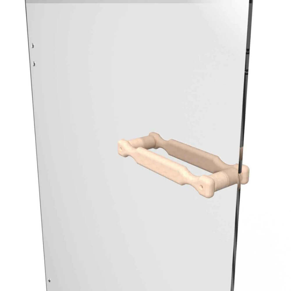 Scandia Sauna Glass Door, view 2, RecovAthlete