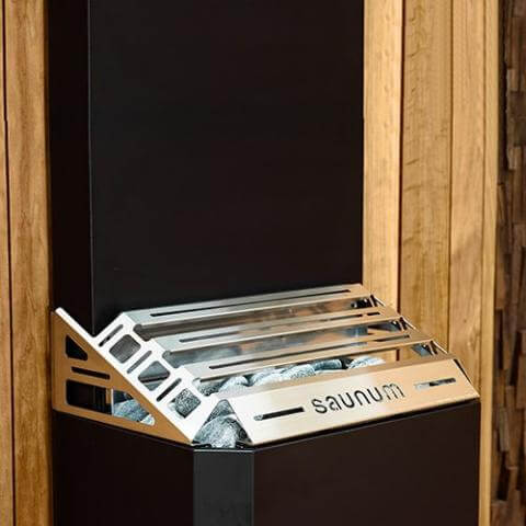 Saunum AIR 5 Air Series, 4.8kW Sauna Heater w/Climate Equalizer