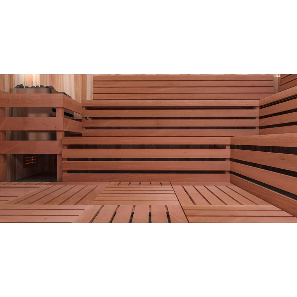 Scandia Sauna Duckboard Flooring, view 5, RecovAthlete