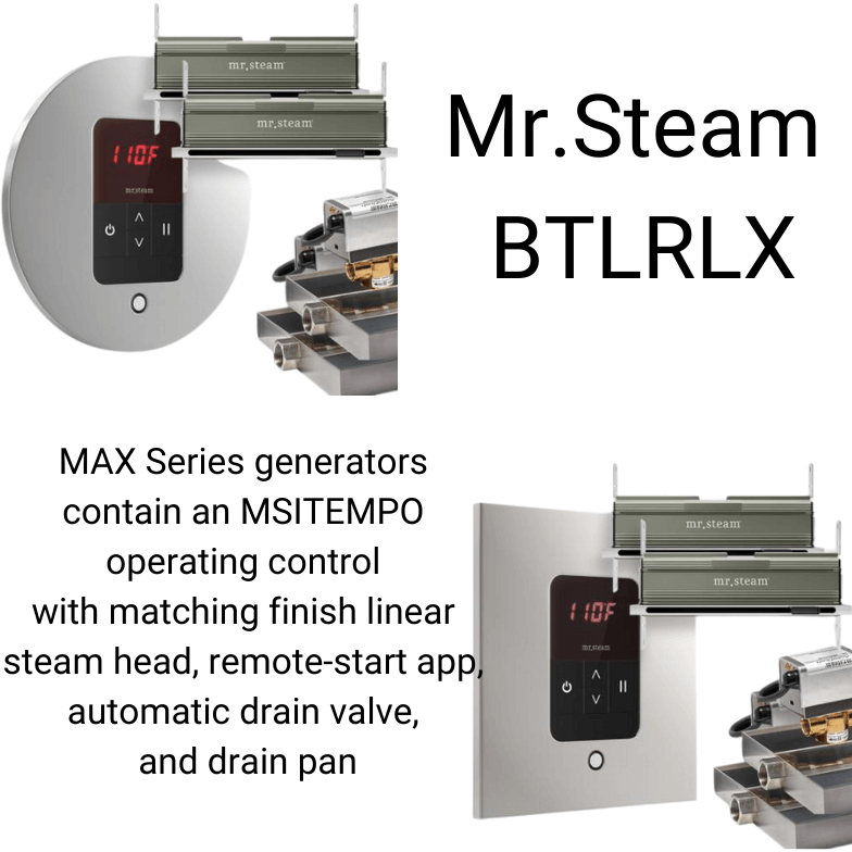 Mr. Steam MS MAX Series 30KW Steam Shower Generator