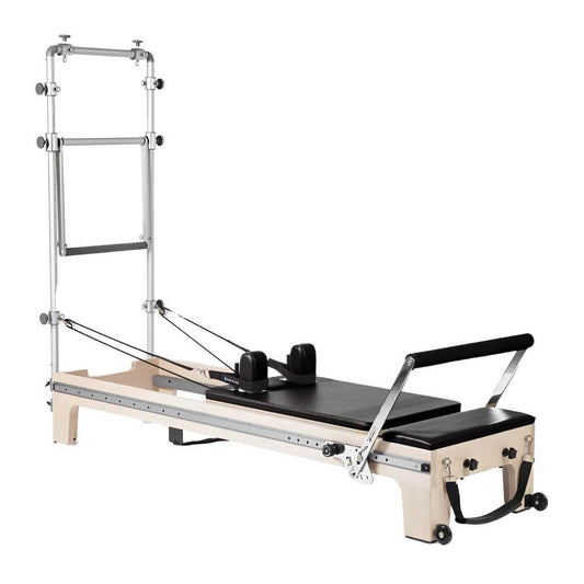 Elina Pilates Master Instructor Reformer with Tower — professional maple reformer with full tower