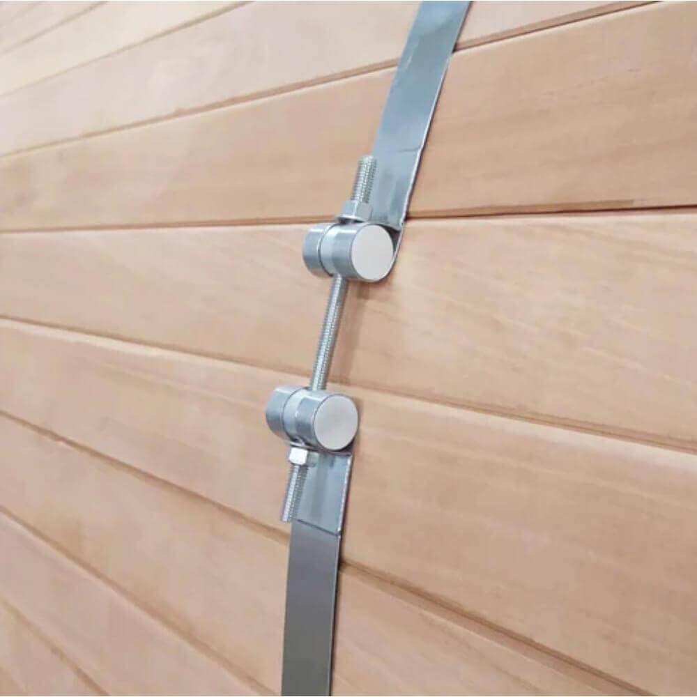 Scandia Electric Barrel Sauna with Canopy 8 Person Sauna, view 10, RecovAthlete