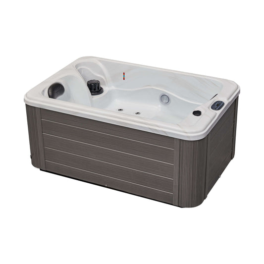 Luxury Spas Cashmere 2 Person Deluxe Outdoor Spa, RecovAthlete
