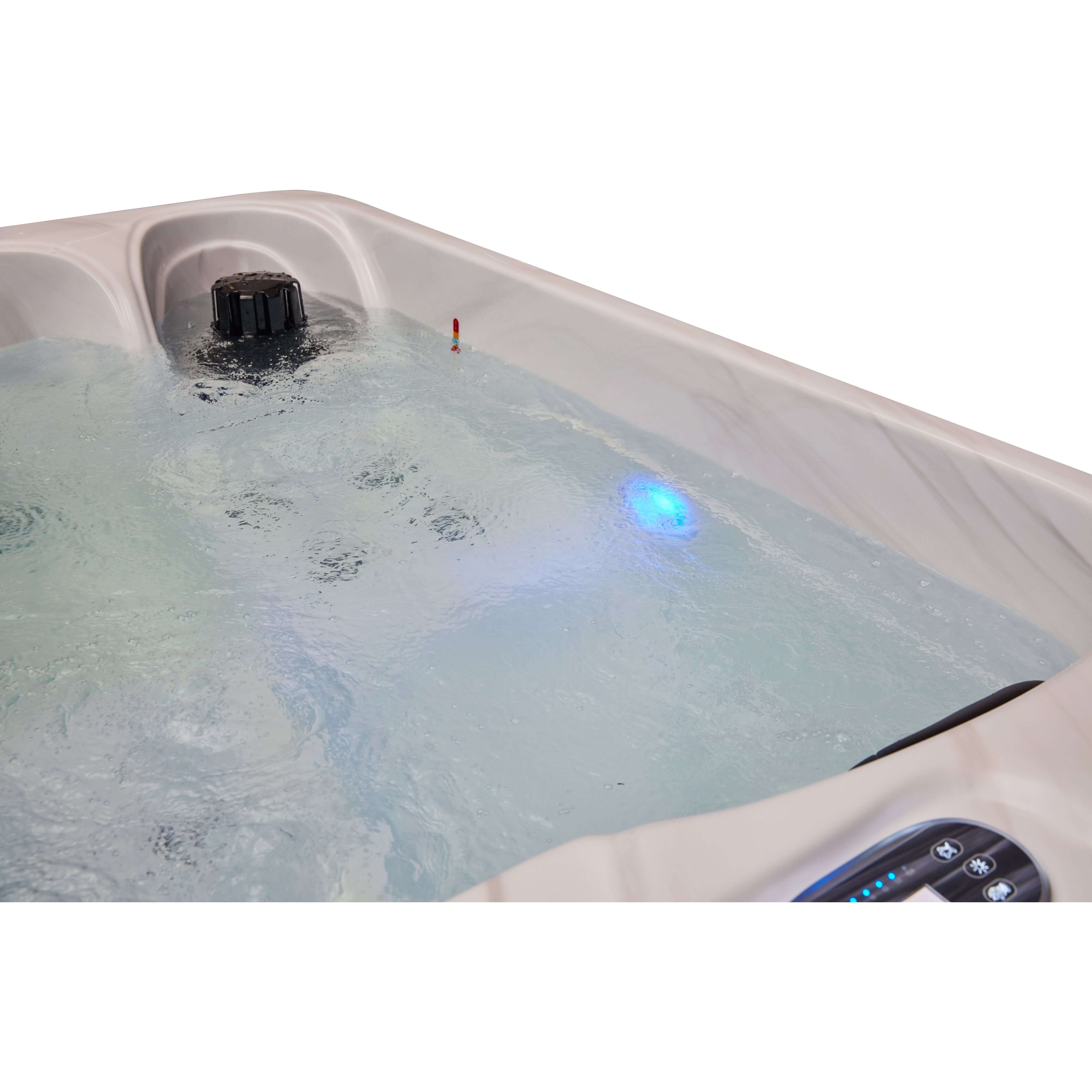 The CASHMERE 2-person Luxury Hot Tub