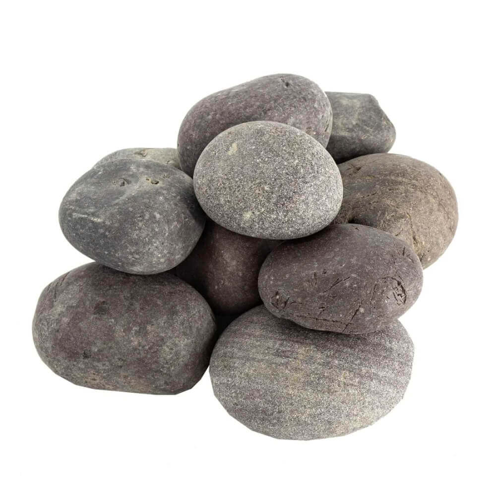 Scandia Mixed Red Natural Sauna Rocks, RecovAthlete