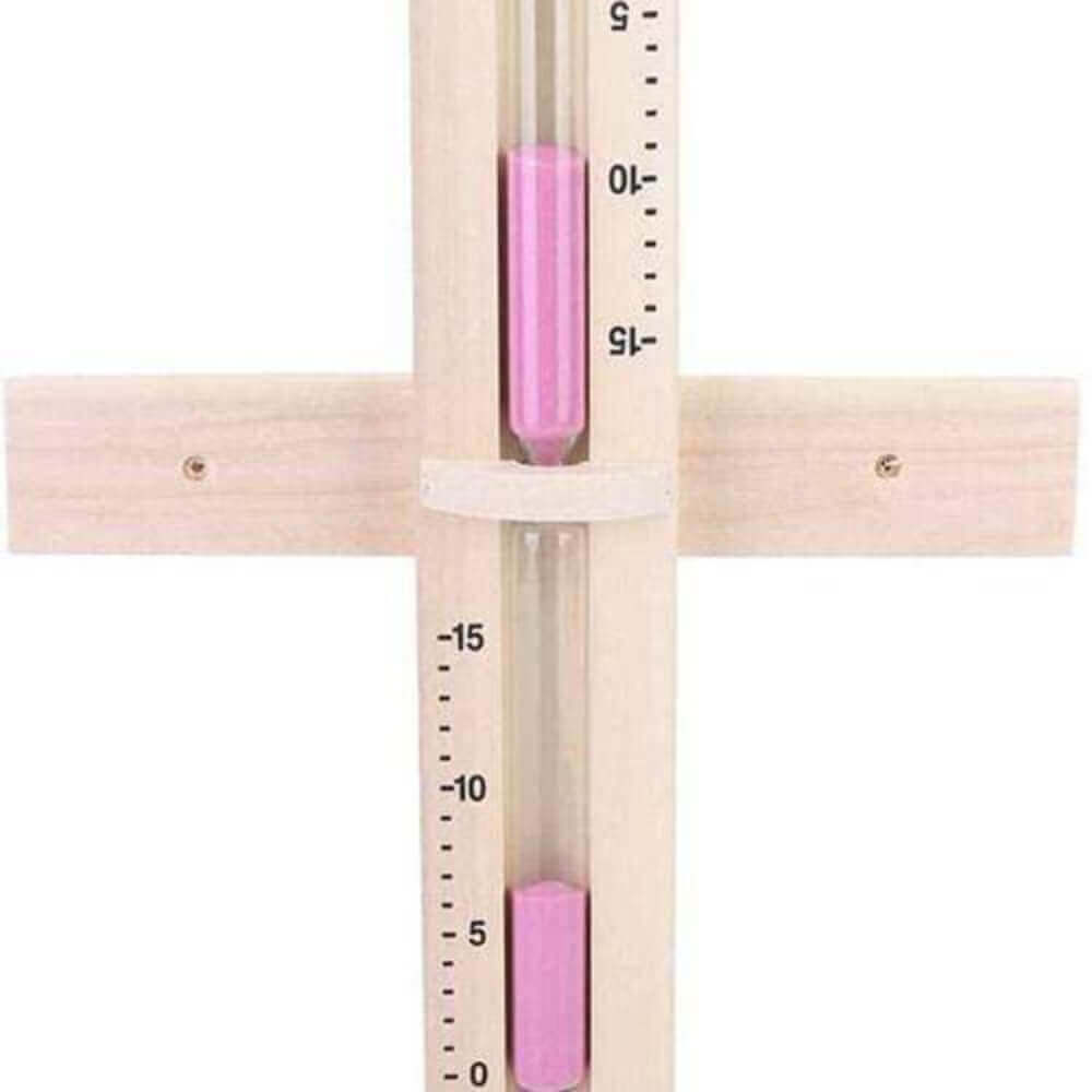 Scandia Wall-Mounted Sand Timer 15 Minute Cycle, view 2, RecovAthlete