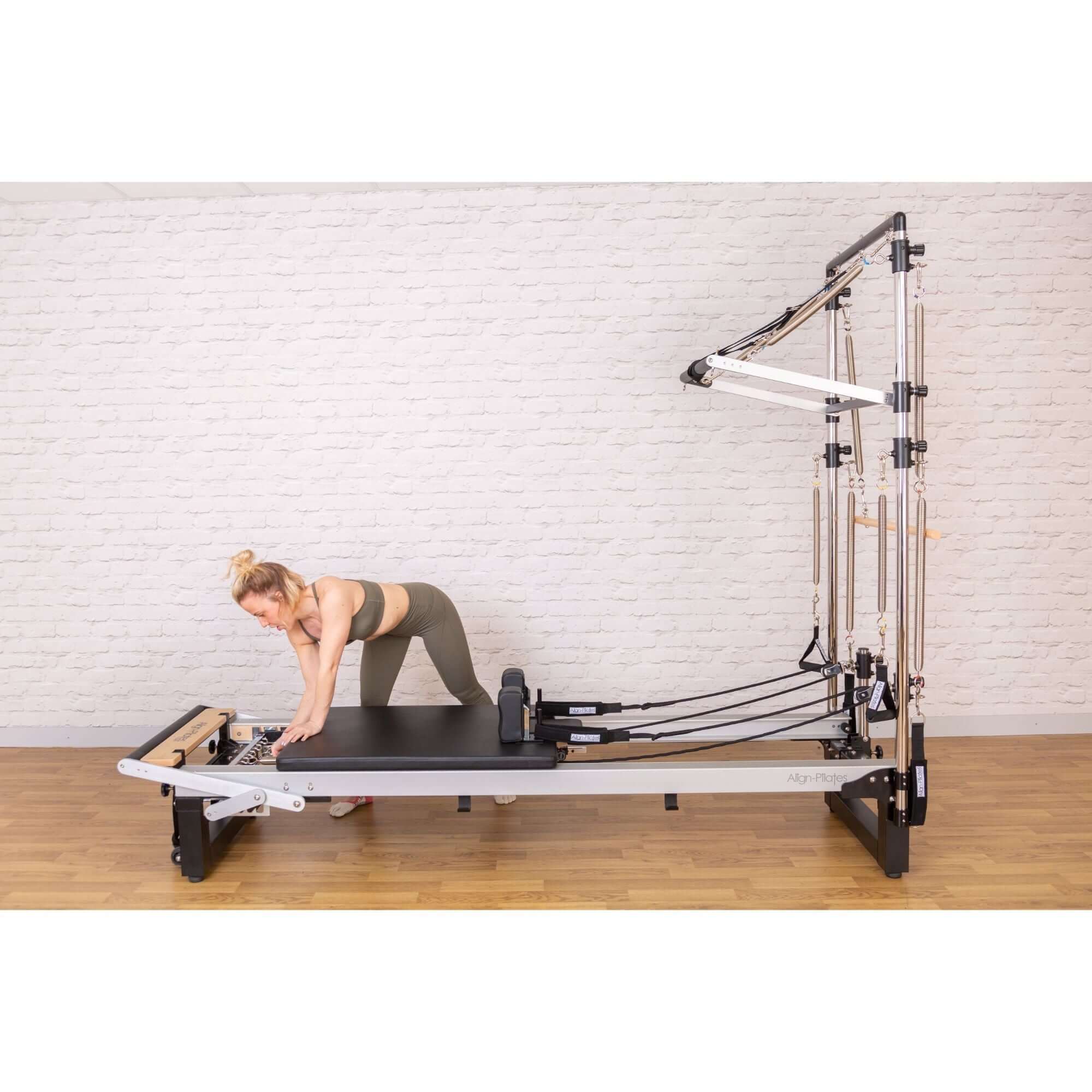 Align Pilates A8 Pro Reformer with Tower, view 8, RecovAthlete