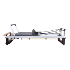 Image of Align Pilates A8 Pro Reformer, a professional-grade Pilates machine with sleek design