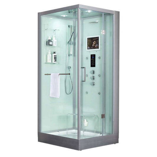 Maya Bath Arezzo Platinum Steam Shower, RecovAthlete