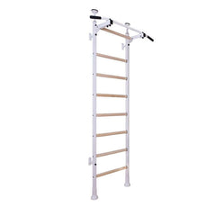 BenchK Steel Swedish Ladder (Floor-to-Ceiling) White