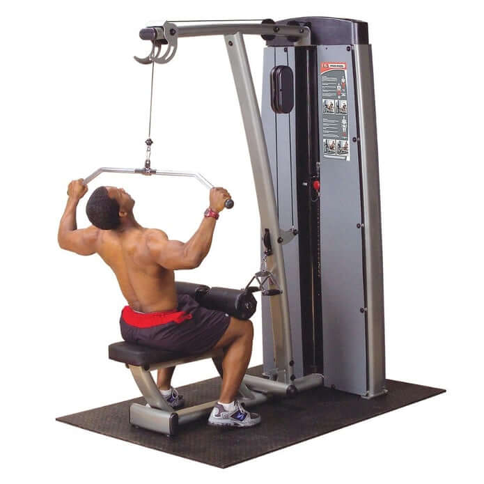 Body-Solid Pro Clubline DLATSF Pro Dual Commercial Rated Lat Pull Down, RecovAthlete