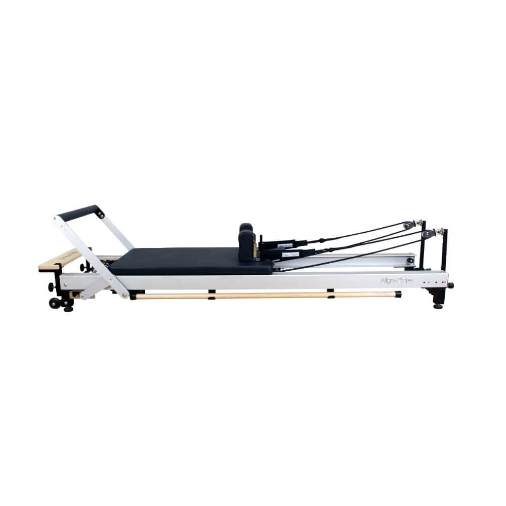 Align Pilates C8 Pro Reformer Machine with wooden accents"