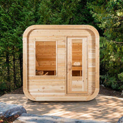 Dundalk Canadian Timber Luna Sauna Cube 4 Person | CTC22LU