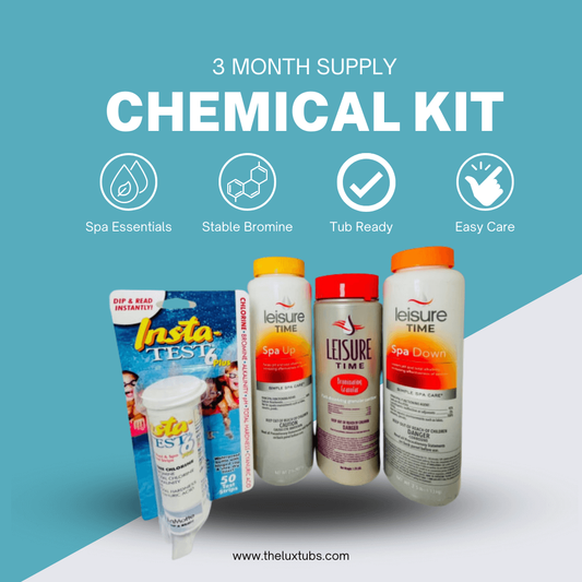 Spa Care Essentials: 3-Month Maintenance Kit for All Hot Tubs, RecovAthlete
