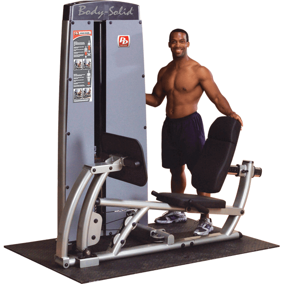 Body Solid Pro Dual DCLP-SF Leg and Calf Press Machine, RecovAthlete