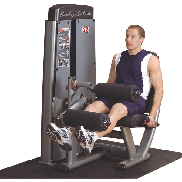 Body-Solid Pro Clubline DLEC-SF Pro Dual Leg Extension & Curl Machine, RecovAthlete
