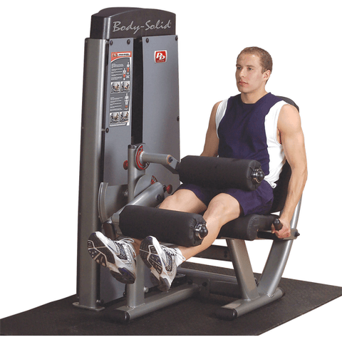 Body Solid Dual Leg Extension Machine FREESTANDING 210LB STACK
