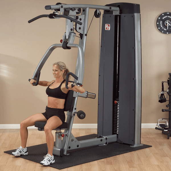 Body Solid Pro Dual DPLS-SF Vertical Press and Lat Machine, view 2, RecovAthlete
