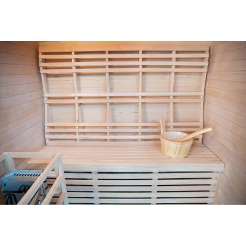 Sunray Waverly 3 Person Outdoor Traditional Sauna HL300D2, view 6, RecovAthlete
