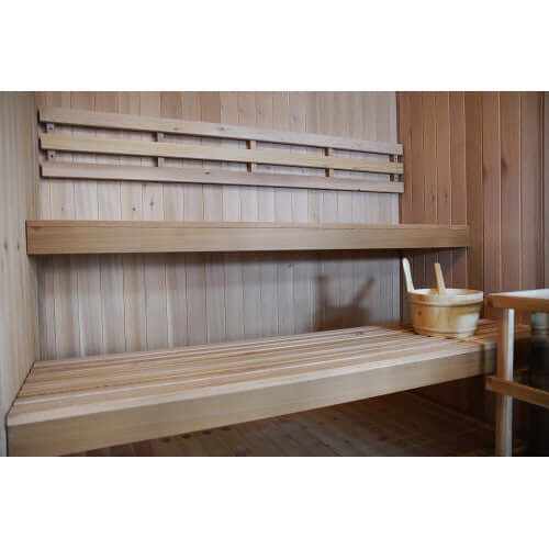 Sunray Charleston 4 Person Indoor Traditional Sauna HL400TN, view 3, RecovAthlete