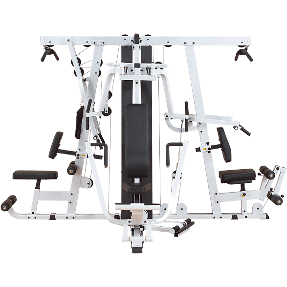 Body Solid EXM4000S Multi-Station Home Gym Machine, RecovAthlete