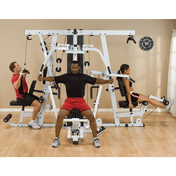 Body Solid EXM4000S Multi-Station Home Gym Machine, view 4, RecovAthlete