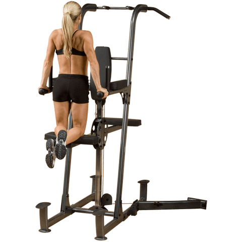 Body-Solid FCDWA FUSION Weight-Assisted Dip & Pull-Up Station