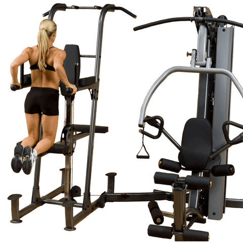 Body-Solid FCDWA FUSION Weight-Assisted Dip & Pull-Up Station