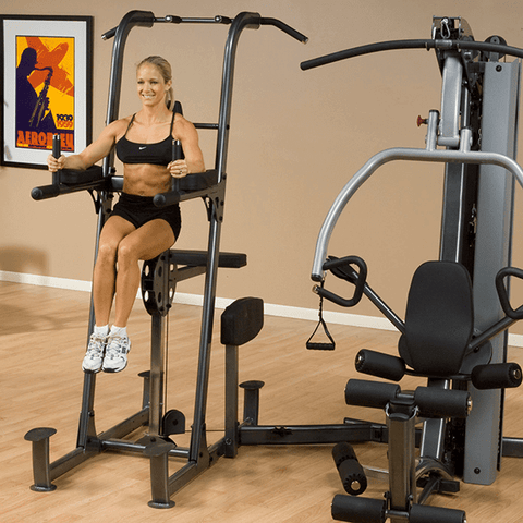 Body-Solid FCDWA FUSION Weight-Assisted Dip & Pull-Up Station